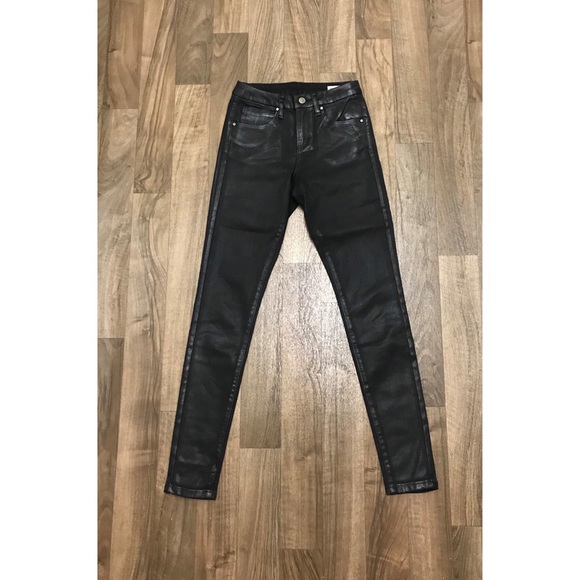 asos coated jeans